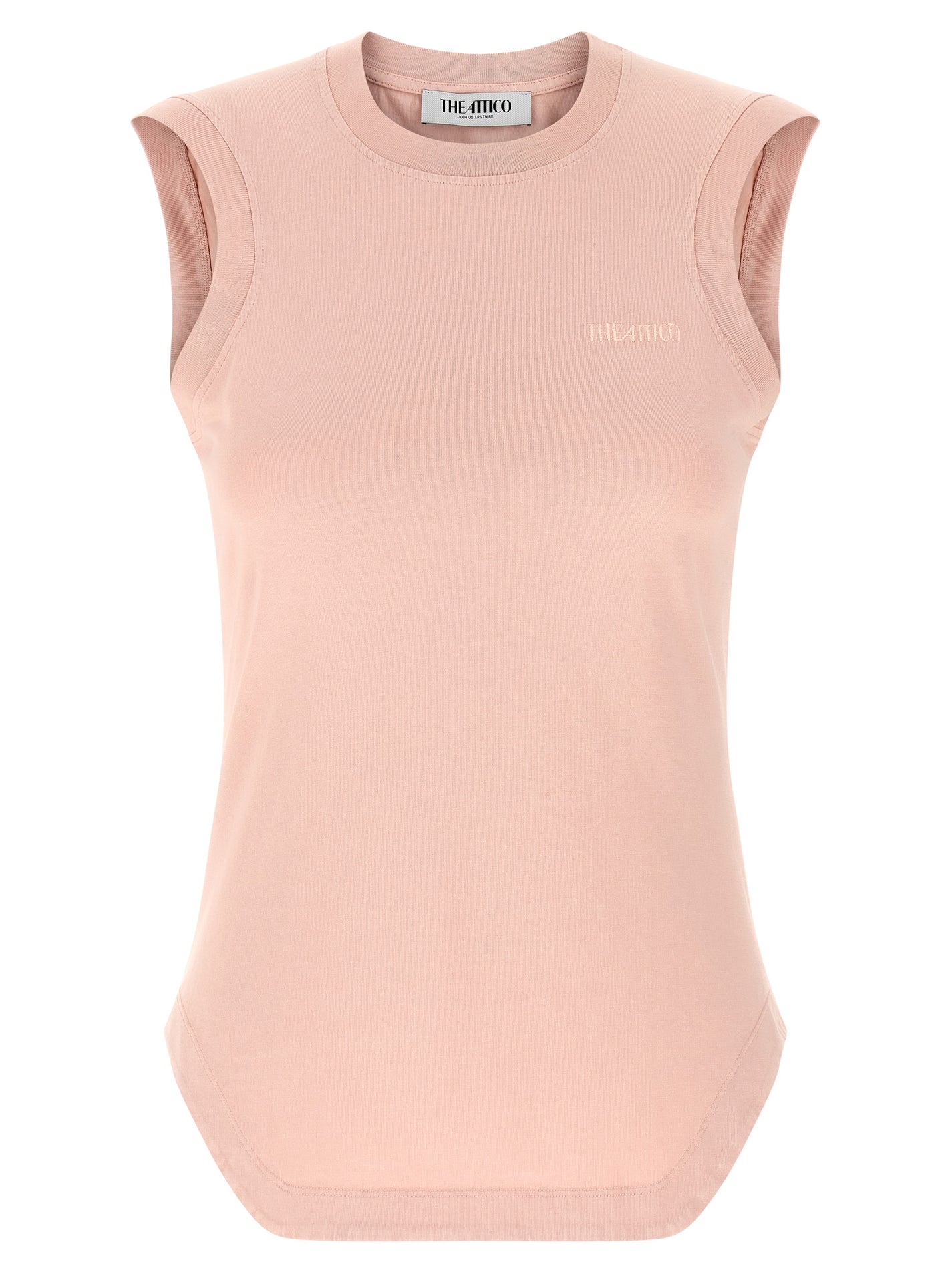 THE ATTICO - THE ATTICO Women’s Reese Top Pink - Women’s Tops
