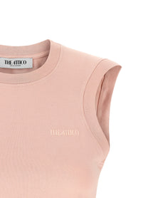 THE ATTICO - THE ATTICO Women’s Reese Top Pink - Women’s Tops