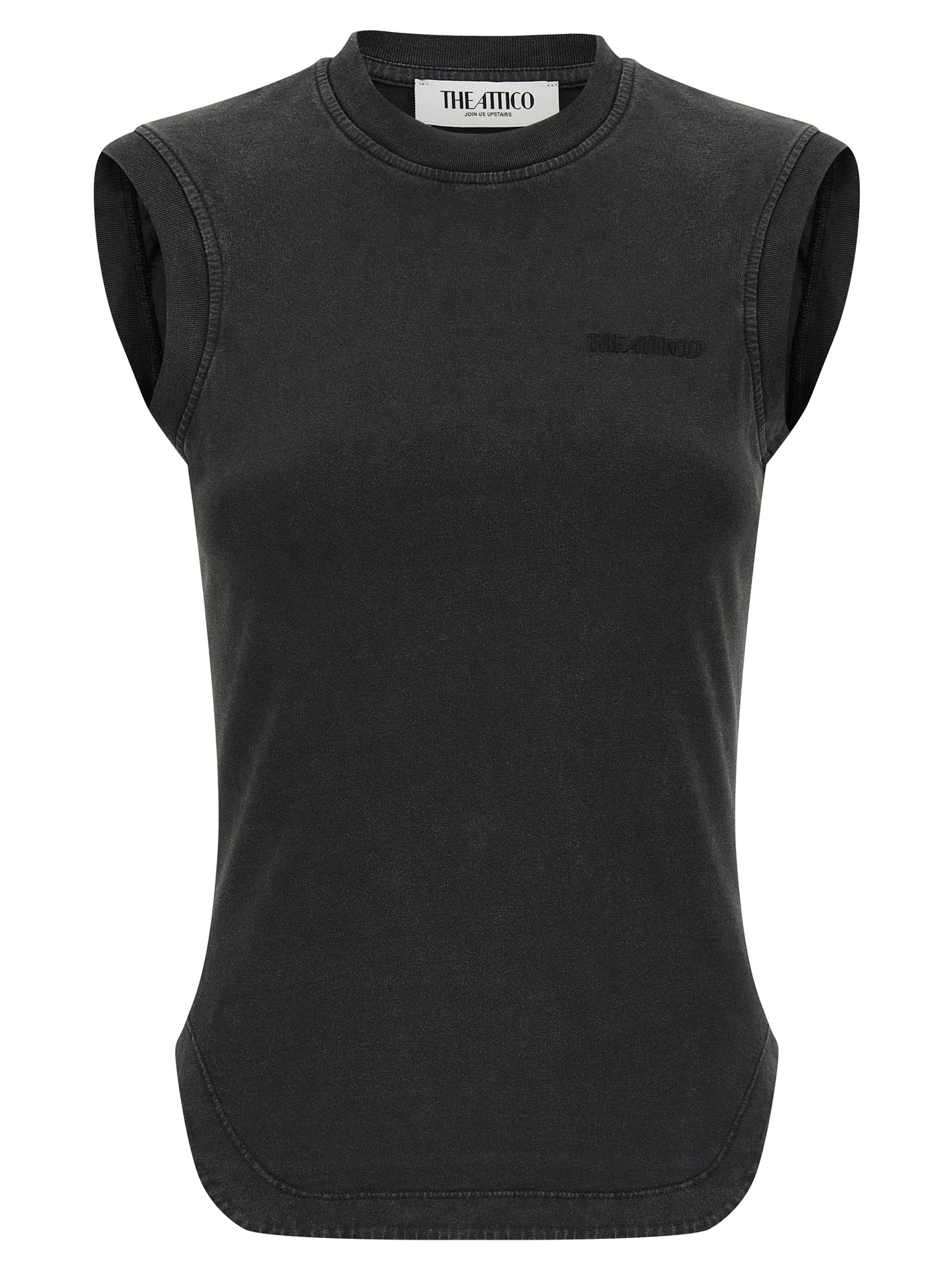 THE ATTICO - THE ATTICO Women’s Reese Top Black - Women’s Tops