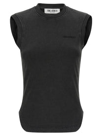 THE ATTICO - THE ATTICO Women’s Reese Top Black - Women’s Tops