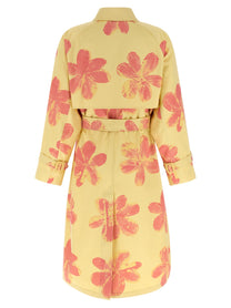 WEEKEND MAX MARA - WEEKEND MAX MARA - ’Canasta’ ’A Weekend With AnArtist’ capsule trench coat - Women’s Outerwear