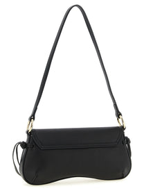 TWIN SET - TWIN SET Women’s Leather Shoulder Bag Black - Women’s Bags