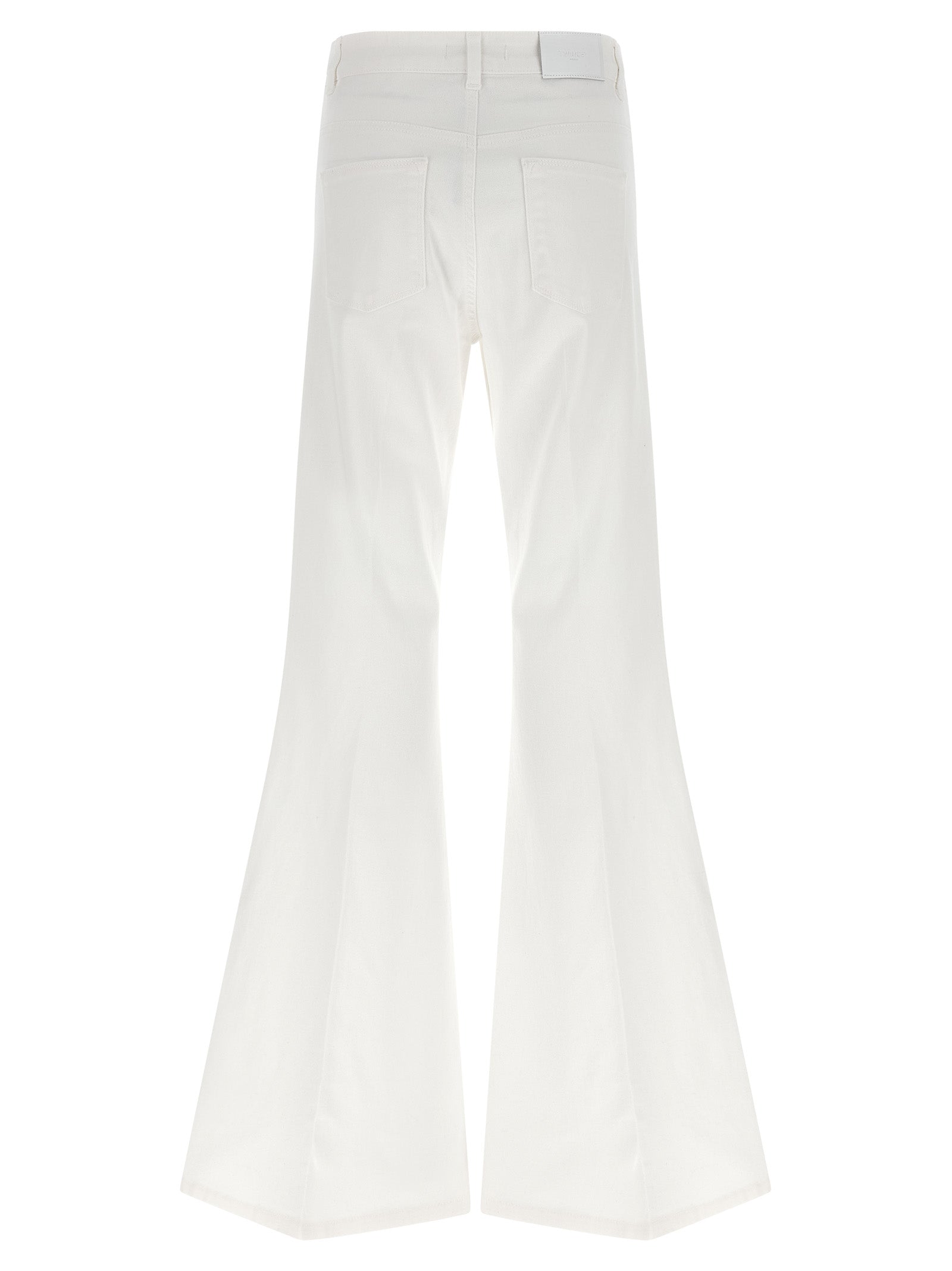 TWIN SET - TWIN SET - Flared leg jeans - Women’s Bottoms