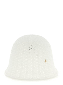 MAISON MICHEL Women's Lison Hat White