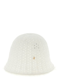 MAISON MICHEL Women's Lison Hat White