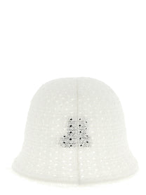 MAISON MICHEL Women's Lison Hat White