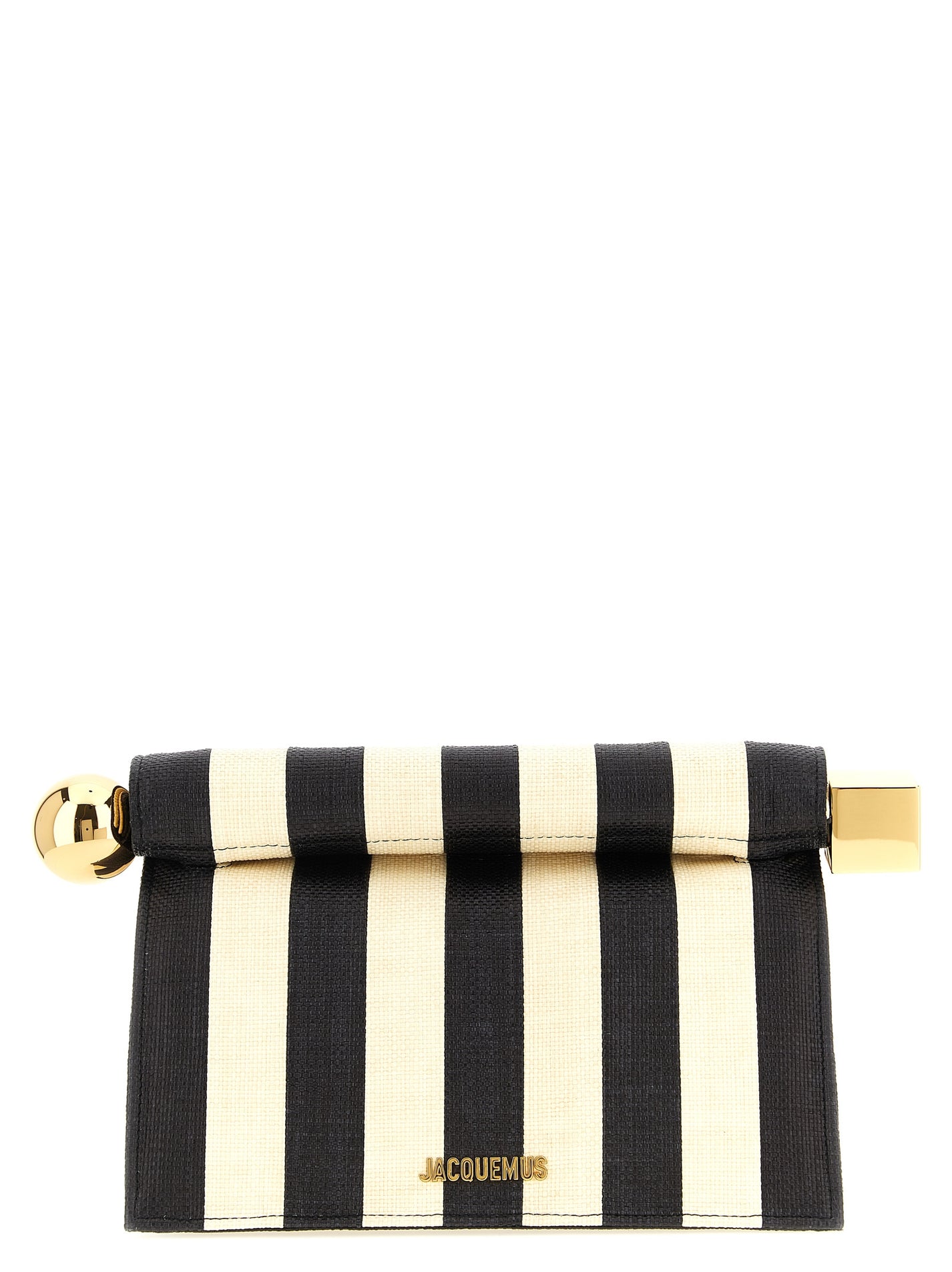 JACQUEMUS - JACQUEMUS - ’La Pochette Rond Carré’ clutch - Women’s Bags