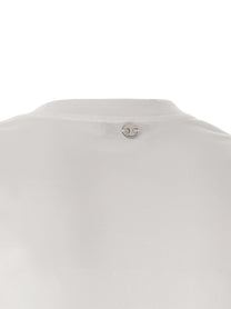 PACO RABANNE - PACO RABANNE Women’s Printed Piercing T-Shirt White - Women’s Tops