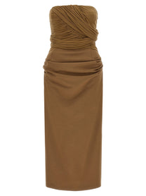 Magda Butrym Dress Brown