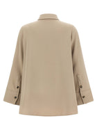 Alberto Biani Sleeve Shirt Beige, view 2