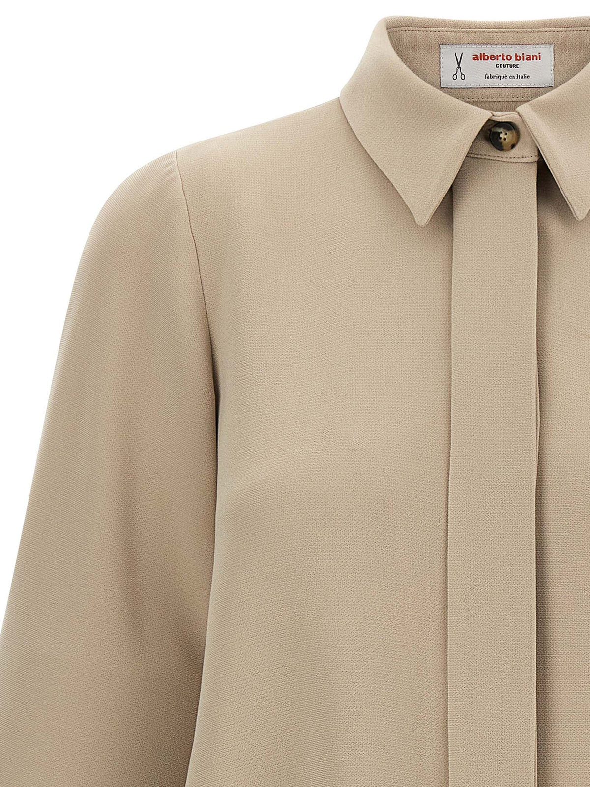Alberto Biani Sleeve Shirt Beige, view 3