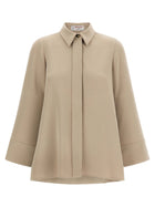 Alberto Biani Sleeve Shirt Beige