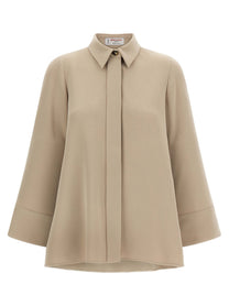 Alberto Biani Sleeve Shirt Beige