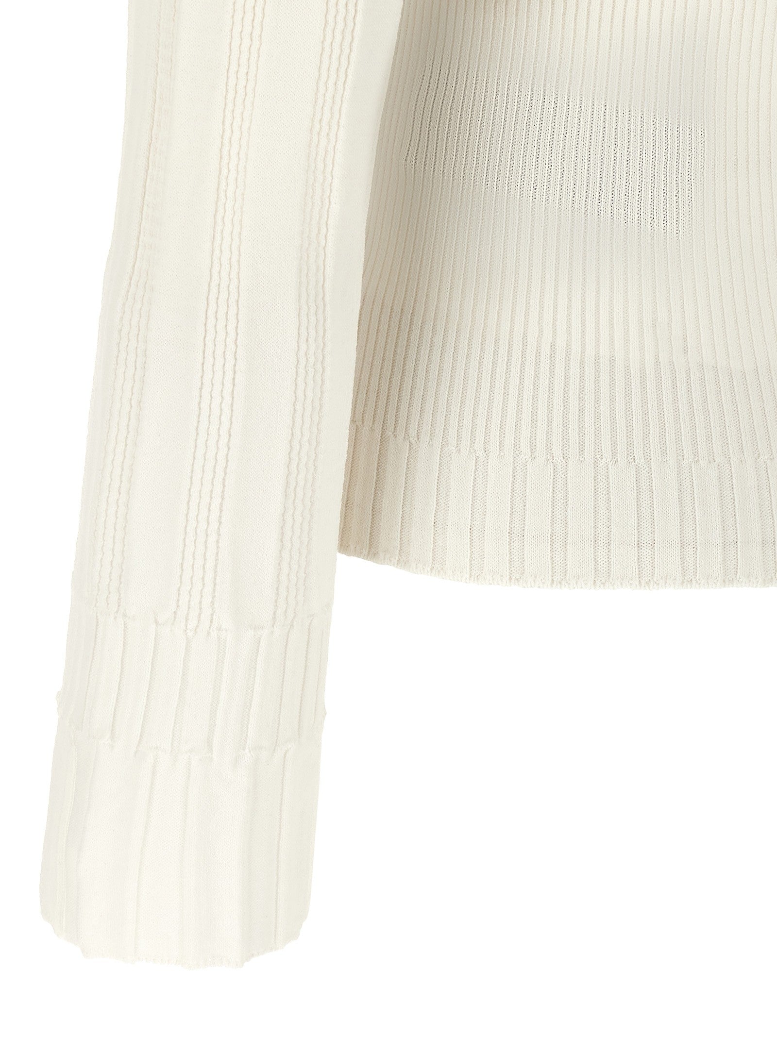 Balmain Buttons Sweater White