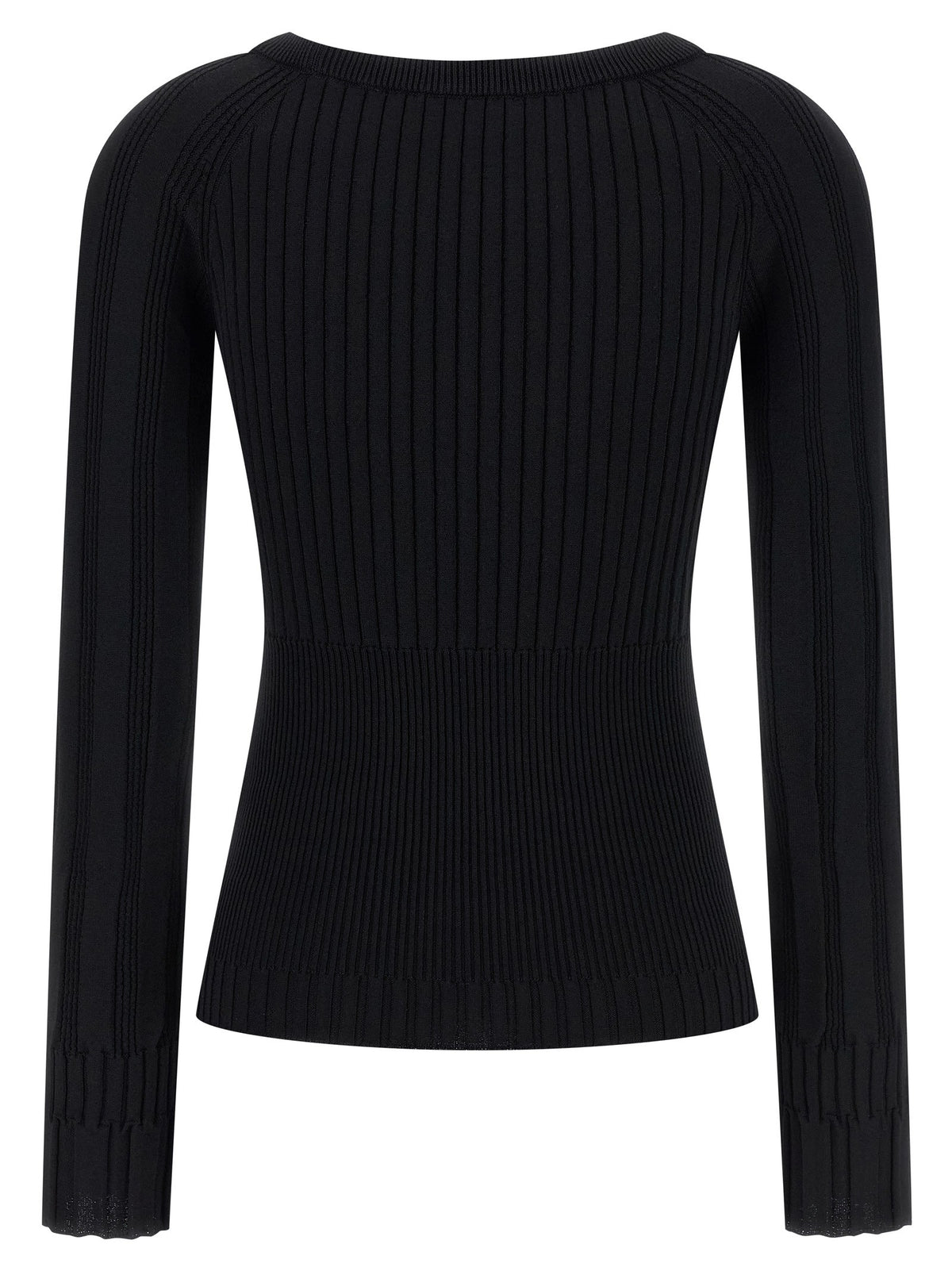 Balmain Buttons Sweater Black