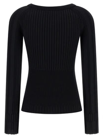 Balmain Buttons Sweater Black