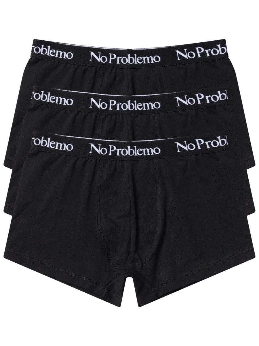 No Problemo Men's Boxer Con Black