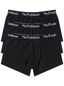 No Problemo Men's Boxer Con Black