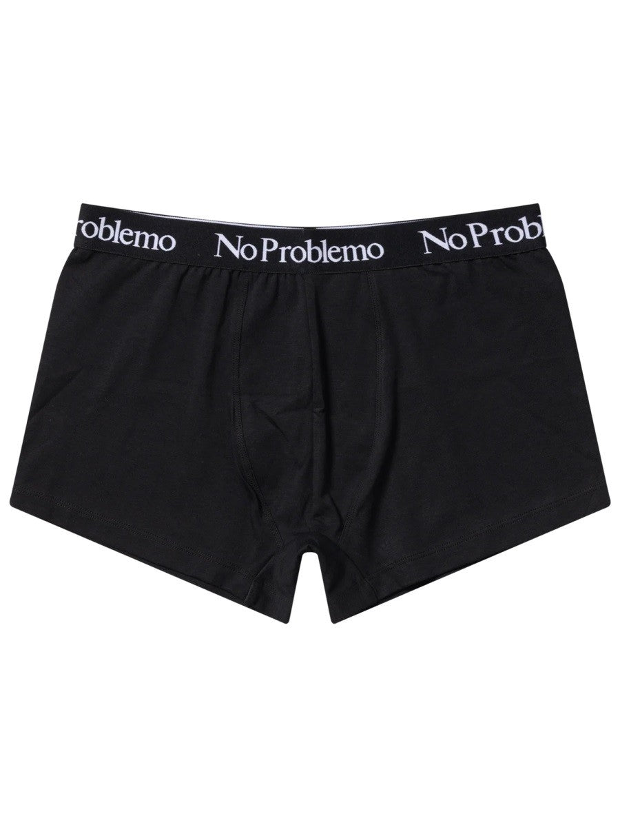 No Problemo Men's Boxer Con Black