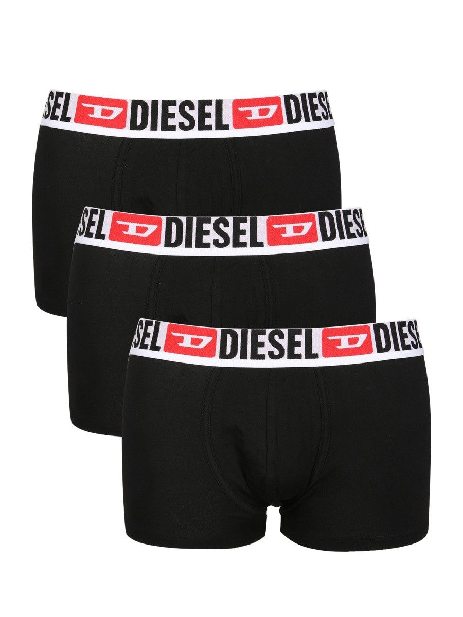 Diesel Men's Boxer in Cotone Black