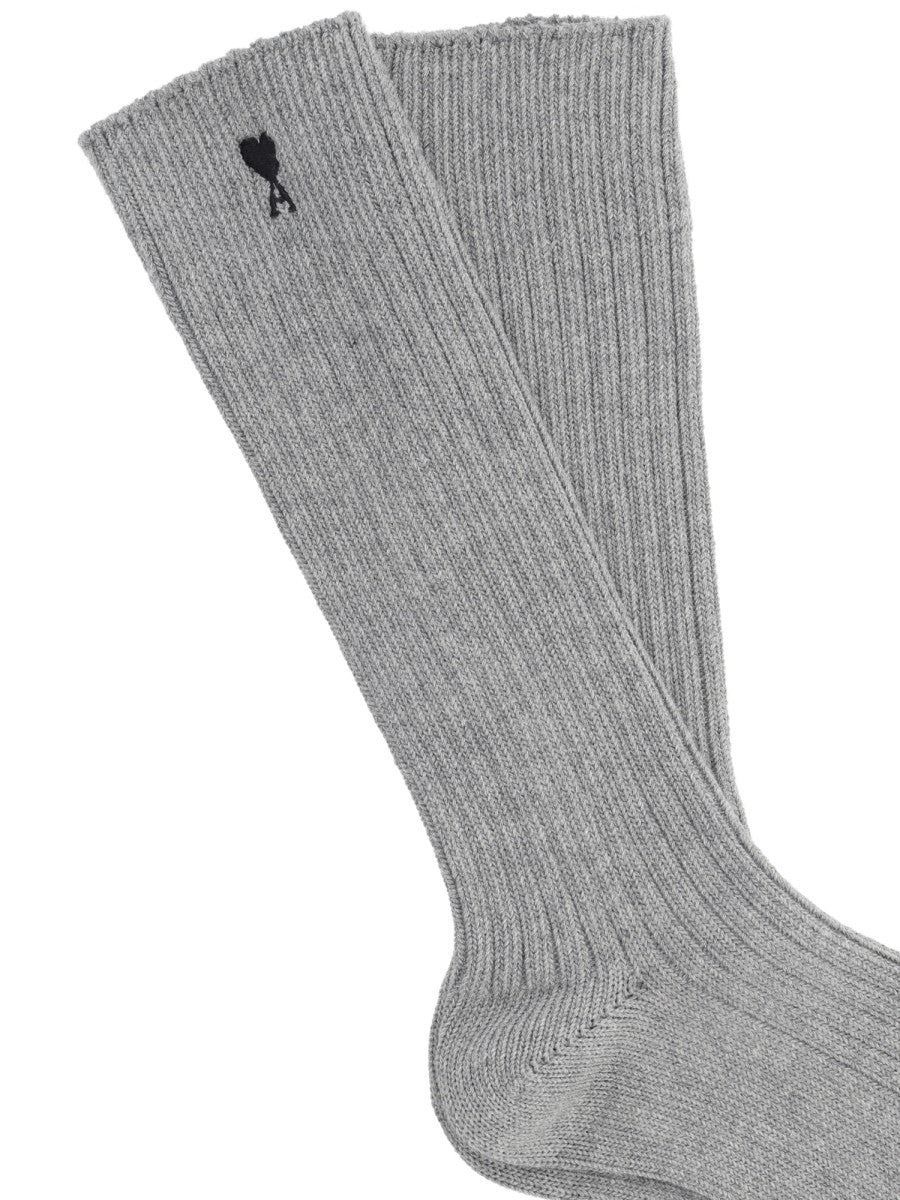 Ami Paris Unisex Calzini Ami DE Coeur Multicolor