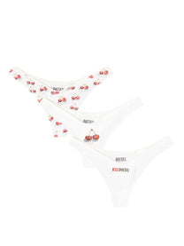 Diesel Women's Of Ufpn Punchy Briefs White
