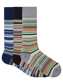 Paul Smith Men's Striped Socks Multicolor