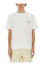 3.PARADIS Men's Edgar Plans Shirt White