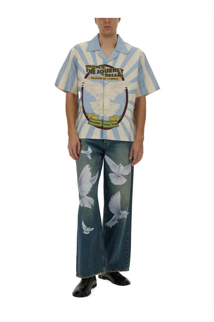 3.PARADIS Men's Freedom Jeans Blue, view 2