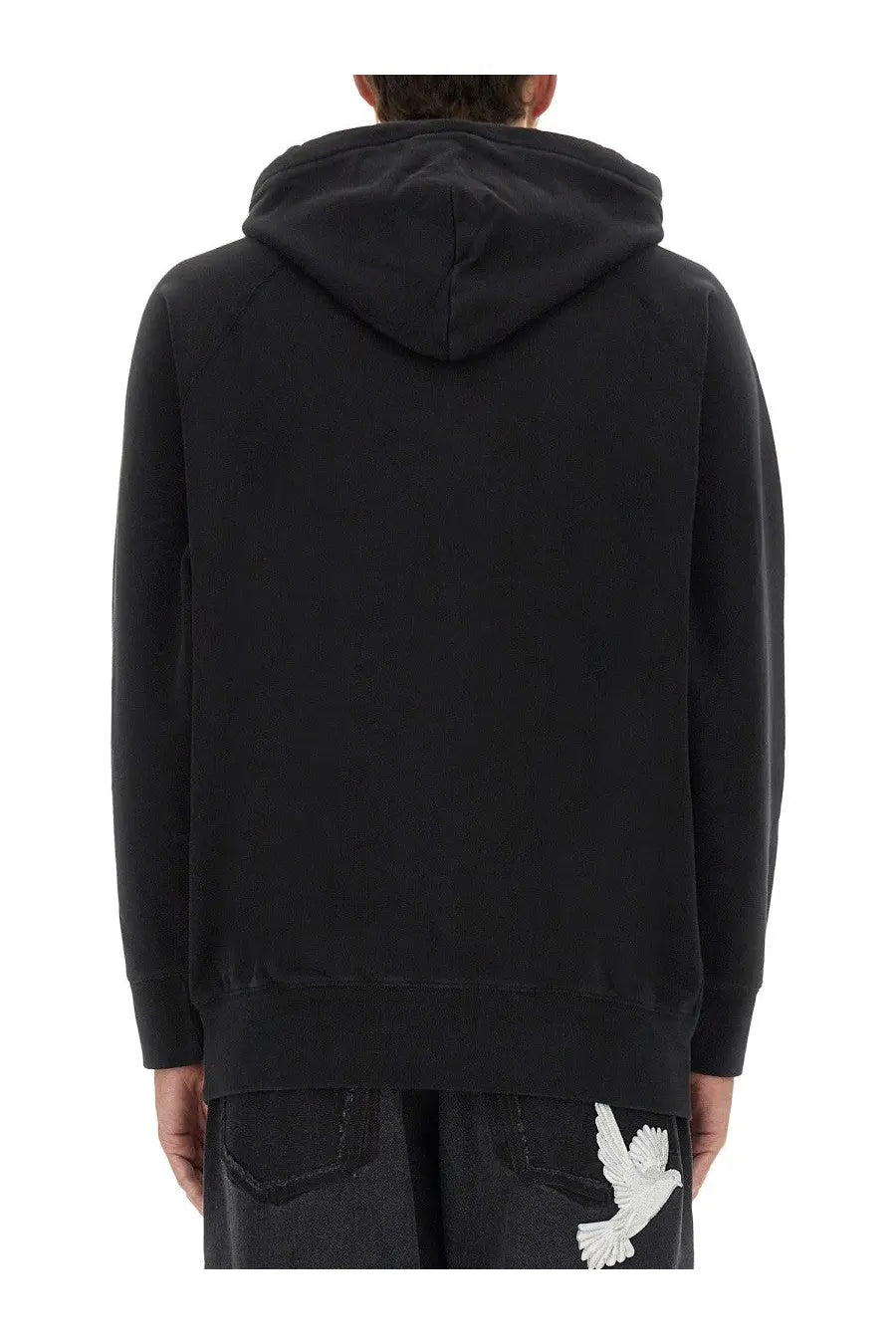 3.PARADIS Men's Hoodie Black, view 3