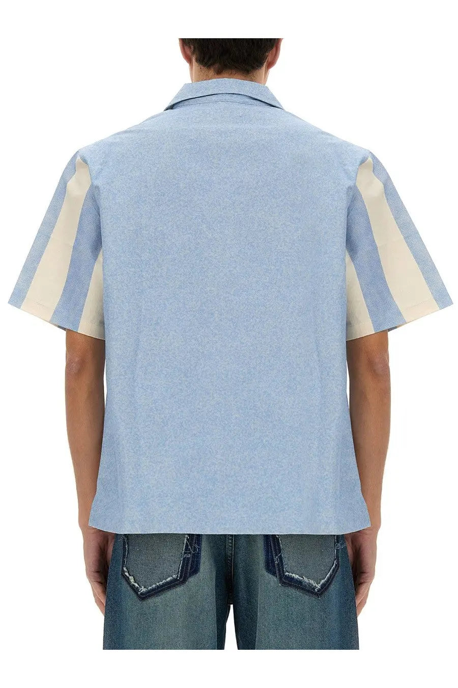 3.PARADIS Men's Journey of Dreams Shirt Blue, view 3