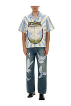 3.PARADIS Men's Journey of Dreams Shirt Blue, view 2