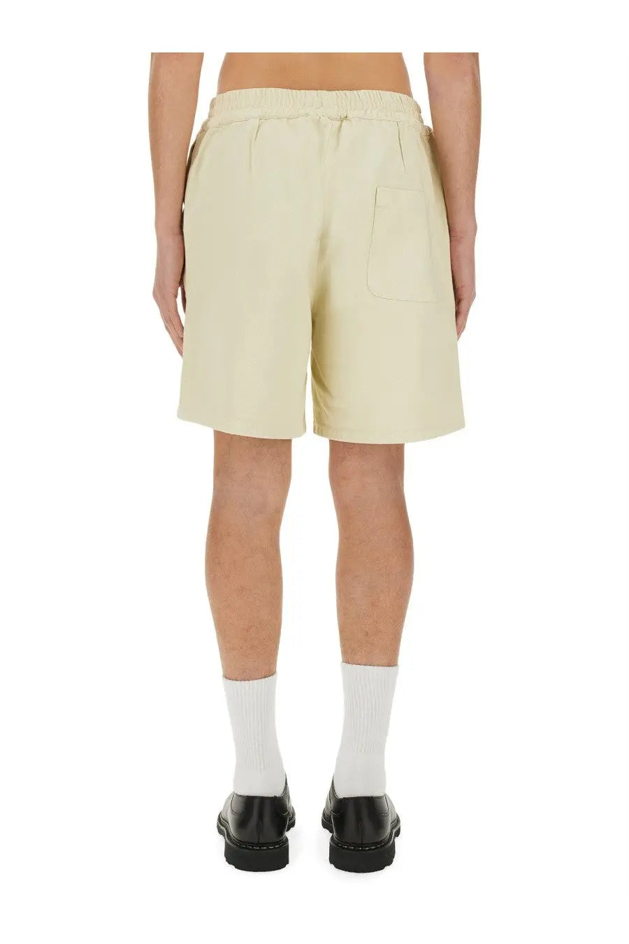 3.PARADIS Men's Short in Twill Beige, view 3