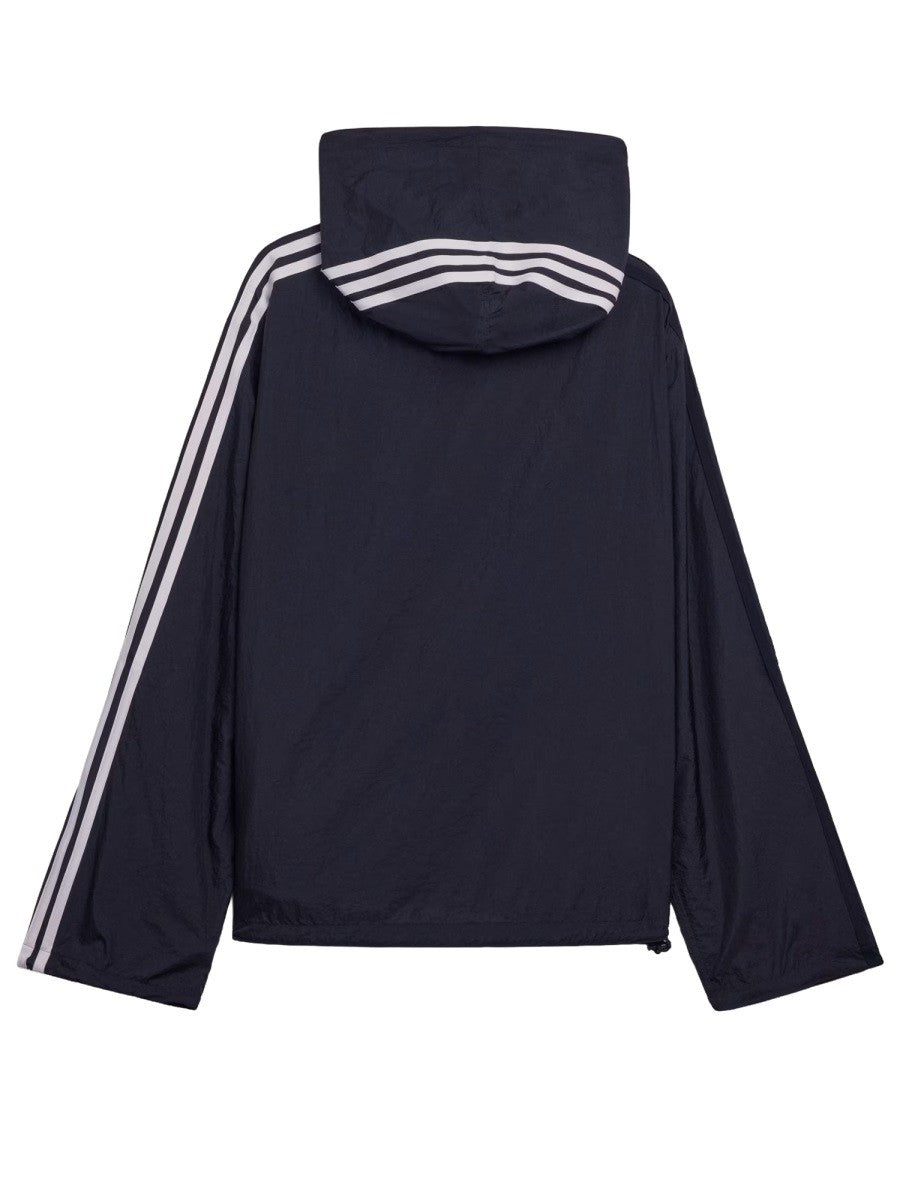 Y-3 Unisex Stripes Sports Jacket Black
