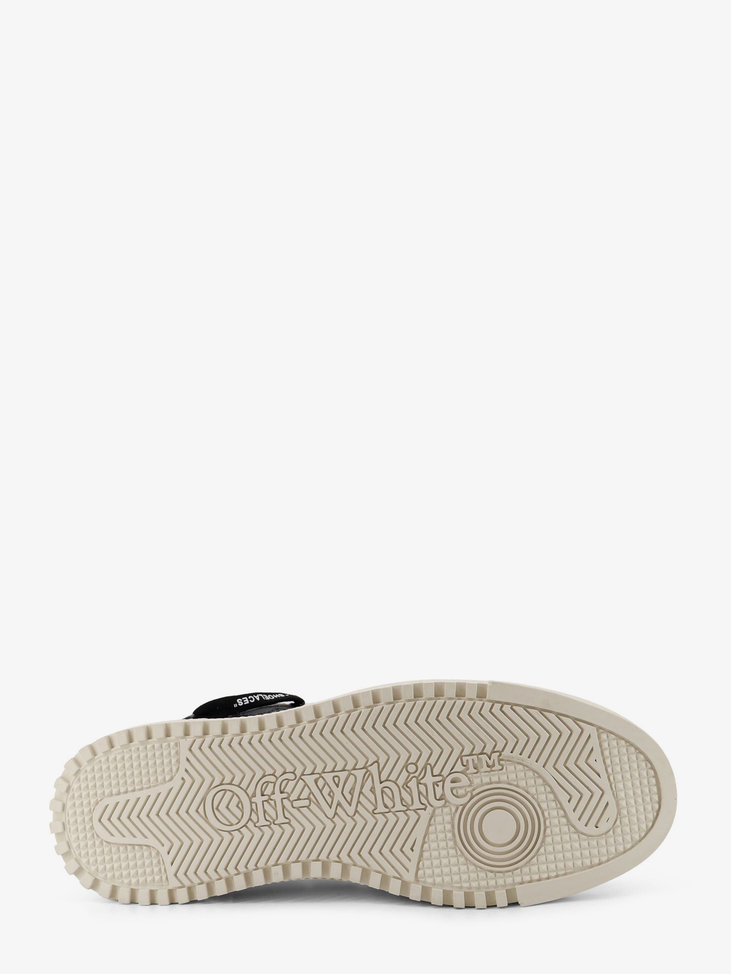 Off-White Men's Court High Top Leather Sneakers Black