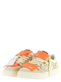 Off-White Court Low Top Sneakers Beige