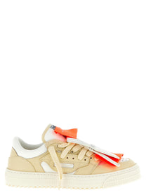 Off-White Court Low Top Sneakers Beige