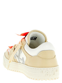 Off-White Court Low Top Sneakers Beige