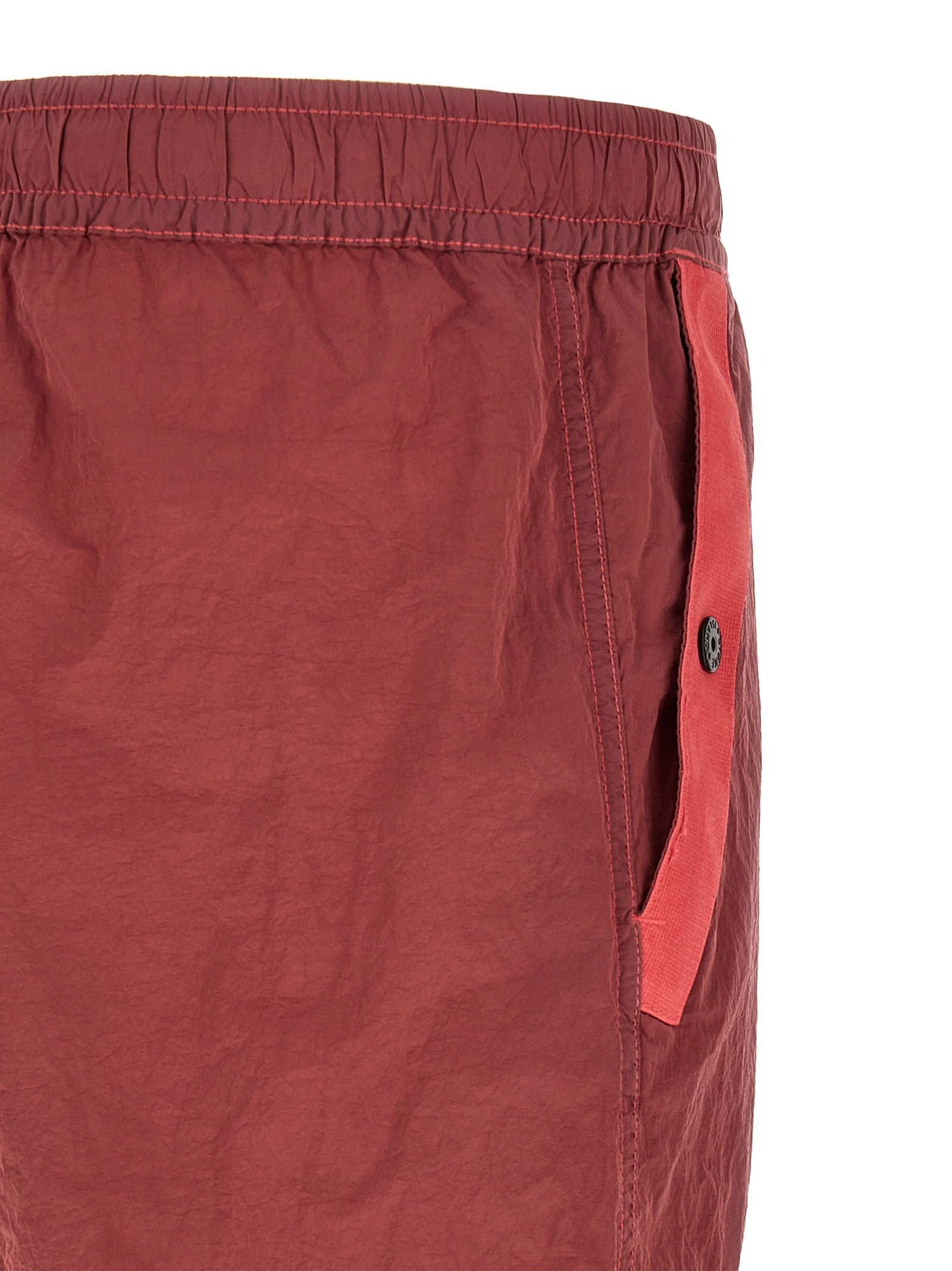 Stone Island Joggers Red