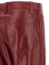 KHAITE Women's Callum Pants Bordeaux