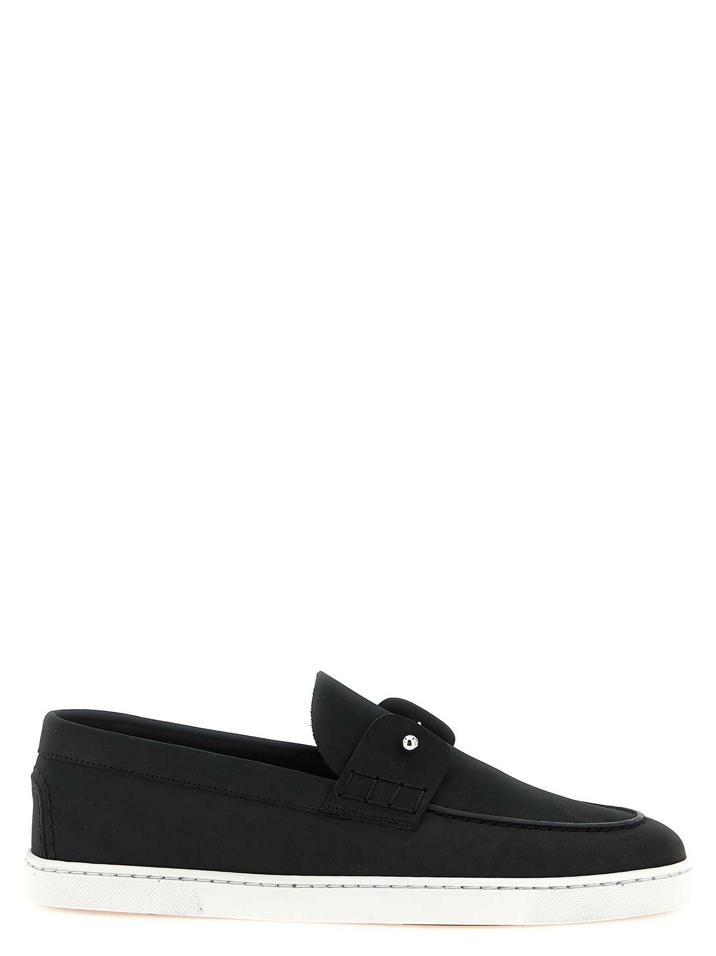CHRISTIAN LOUBOUTIN - CHRISTIAN LOUBOUTIN Men’s Chambeliboat Loafers Black - Men’s Shoes