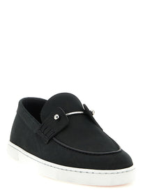 CHRISTIAN LOUBOUTIN - CHRISTIAN LOUBOUTIN Men’s Chambeliboat Loafers Black - Men’s Shoes