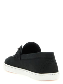 CHRISTIAN LOUBOUTIN - CHRISTIAN LOUBOUTIN Men’s Chambeliboat Loafers Black - Men’s Shoes