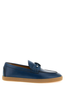 CHRISTIAN LOUBOUTIN Men's Chambeliboat Loafers Blue