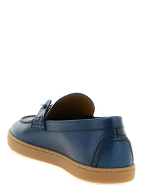 CHRISTIAN LOUBOUTIN Men's Chambeliboat Loafers Blue