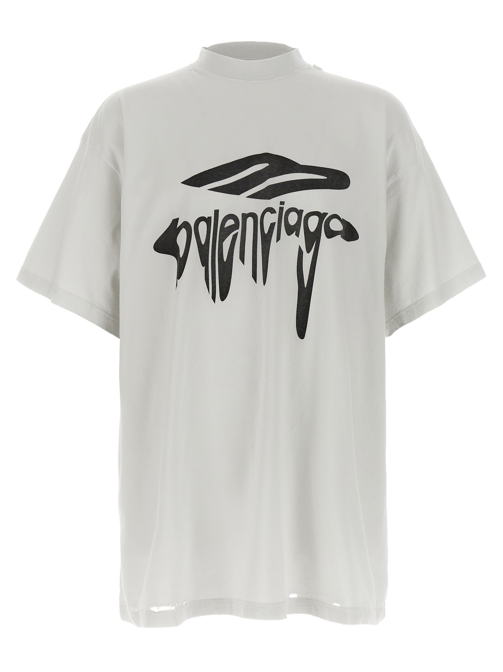Balenciaga Liquefied Shirt White