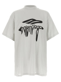 Balenciaga Liquefied Shirt White