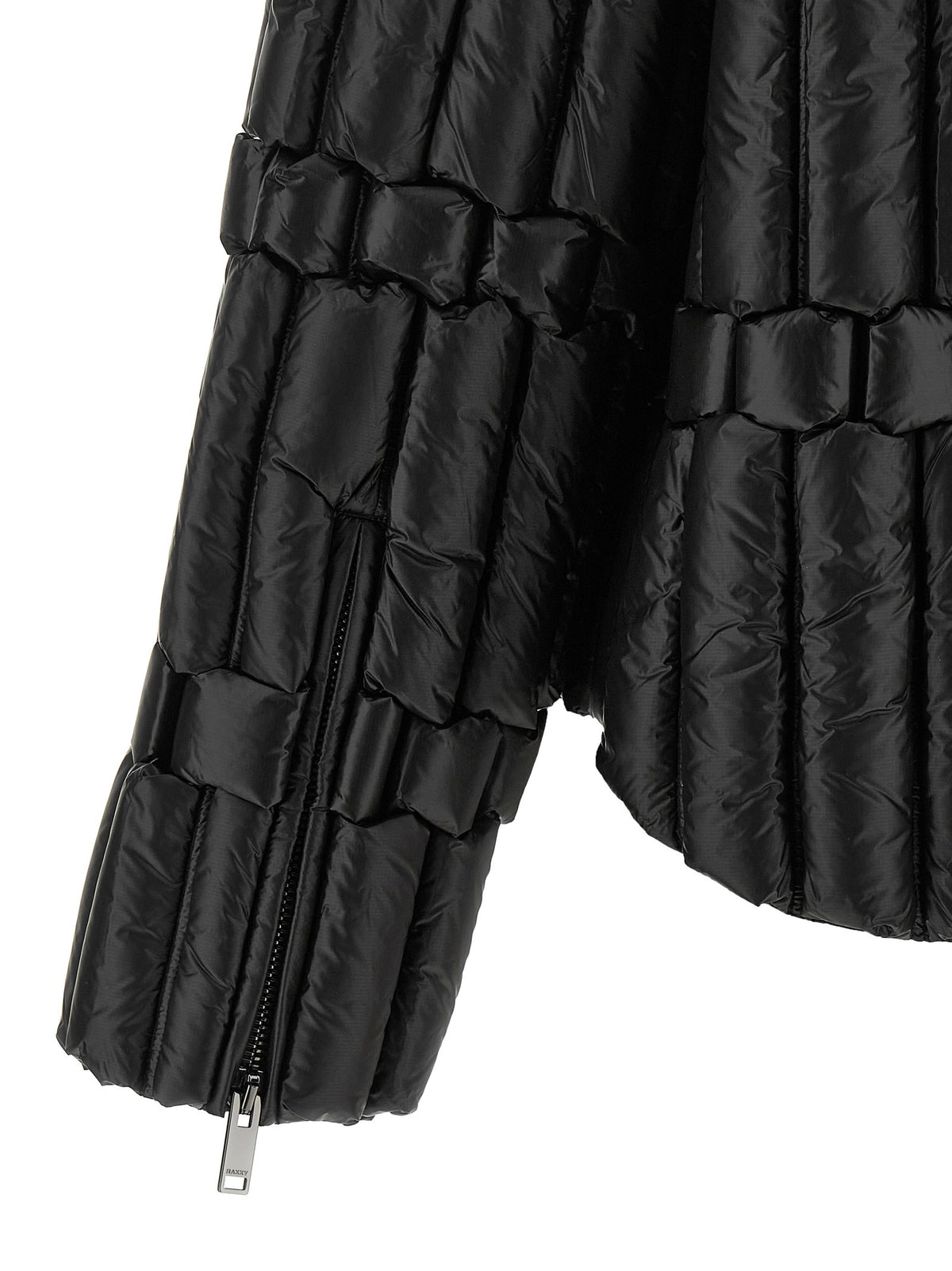 Raxxy Biker Down Jacket Black