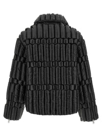 Raxxy Biker Down Jacket Black