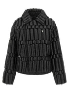Raxxy Biker Down Jacket Black